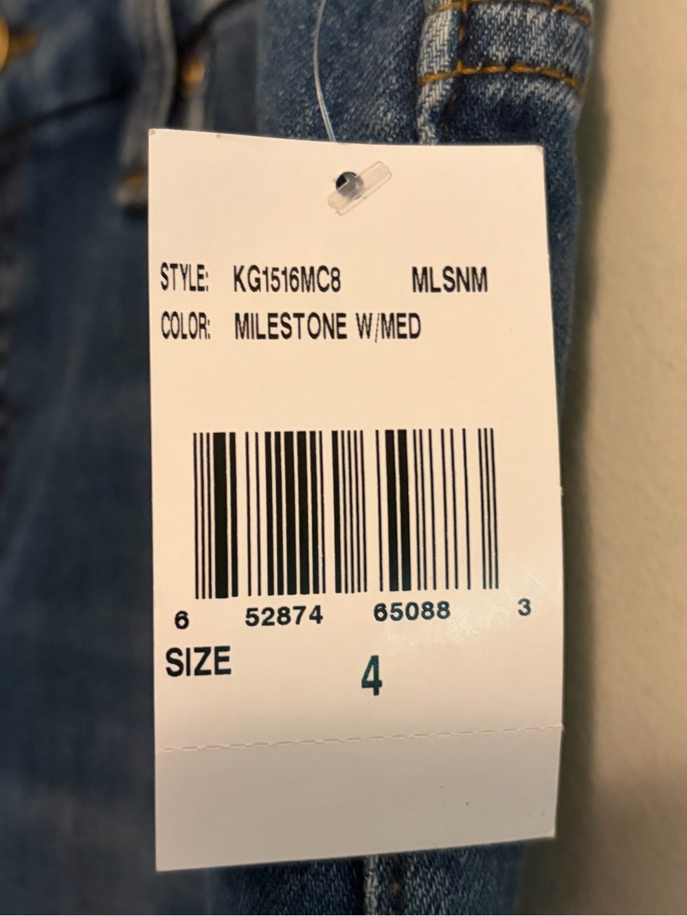 Kut from the Kloth Meg High Rise Fab Ab Wide Leg Jean Color Milestone Size 4 NWT - Picture 11 of 16